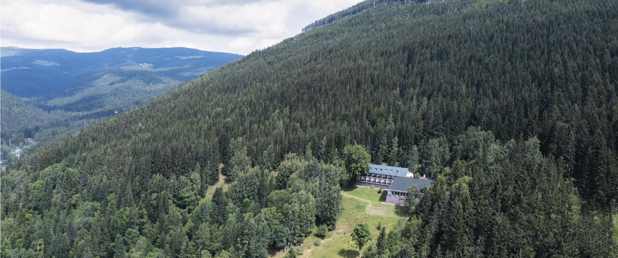 Hotel Horni Pramen Špindlerŭv Mlýn Esterno foto